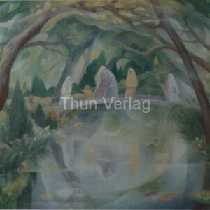 11) Steg zum anderen Ufer Öl 1980 (Kładka na drugi brzeg, olej, 1980)