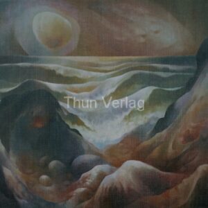 13) Sturmflut vor Sylt Öl 1963 (Sztorm u wybrzeży wyspy Sylt, olej, 1963)