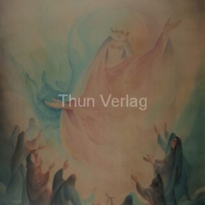 26) Hl. Elisabeth Aquarell 1952 ( Święta Elżbieta, akwarela, 1952 )