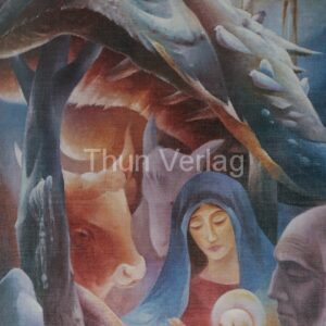 5) Christgeburt Öl 1965 (Narodziny Chrystusa, olej, 1965 )