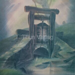 7) Schleuse Ostsee Aquarell 1951 (Śluza nad Morzem Bałtyckim, akwarela, 1951)