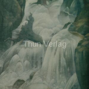 9) Gebirgsbach Öl 1980 (Potok górski, olej, 1980)