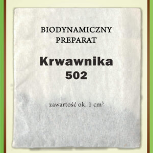 Biodynamiczny preparat kompostowy z krwawnika 502