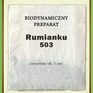 Biodynamiczny preparat kompostowy z rumianku 503