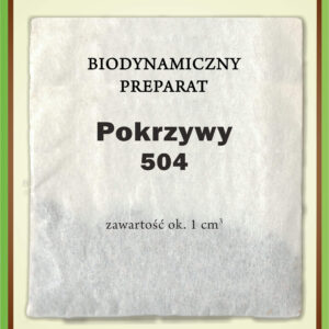 Biodynamiczny preparat kompostowy z pokrzywy 504