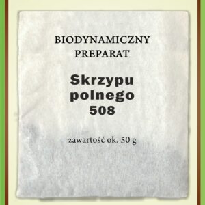 Biodynamiczny preparat ze skrzypu polnego 508